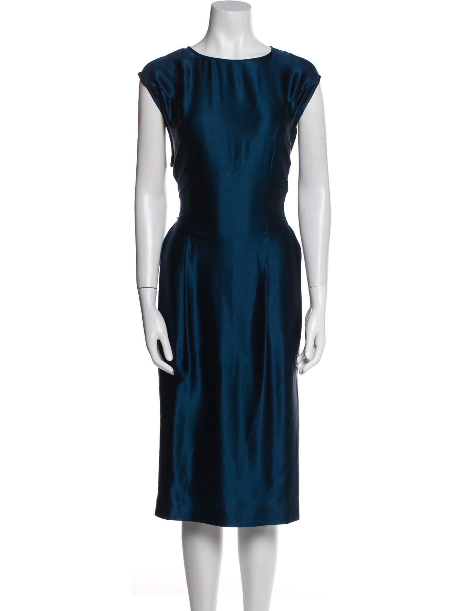 Frances Valentine Silk Midi Length Dress