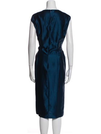 Frances Valentine Silk Midi Length Dress