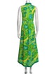 Frances Valentine Printed Long Dress