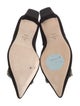Frances Valentine Suede Crystal Embellishments D'Orsay Flats
