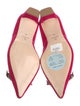 Frances Valentine Velvet Crystal Embellishments D'Orsay Flats
