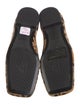 Frances Valentine Ponyhair Animal Print Flats