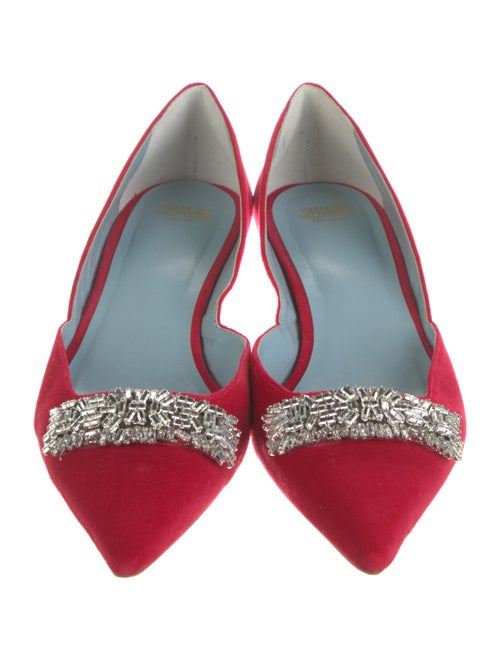 Frances Valentine Suede D'Orsay Pumps