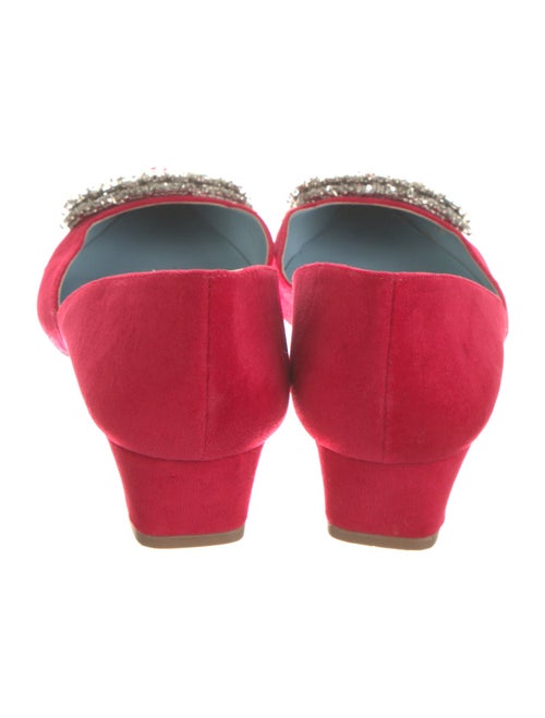 Frances Valentine Suede D'Orsay Pumps