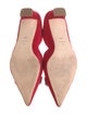 Frances Valentine Suede D'Orsay Pumps