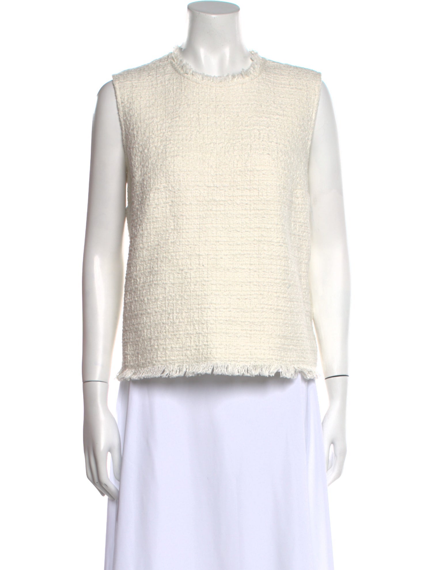 Frances Valentine Crew Neck Sleeveless Top