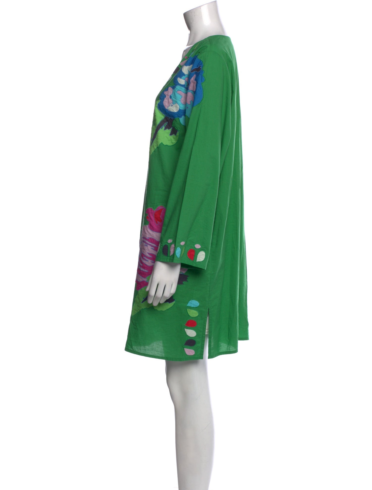 Frances Valentine Floral Print Mini Dress