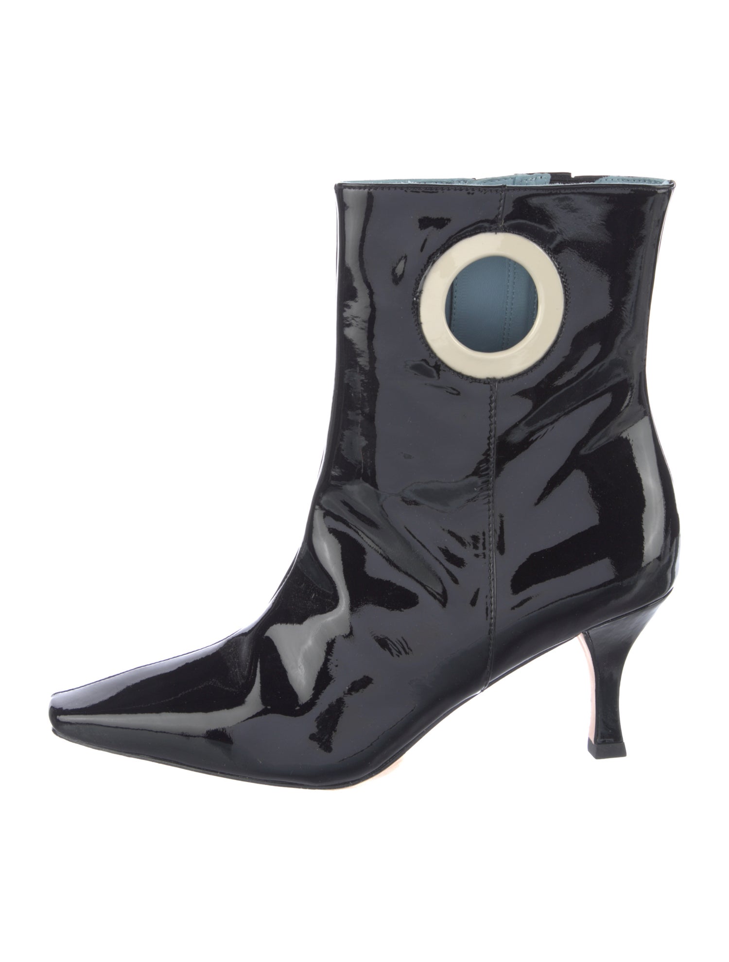 Frances Valentine Patent Leather Boots