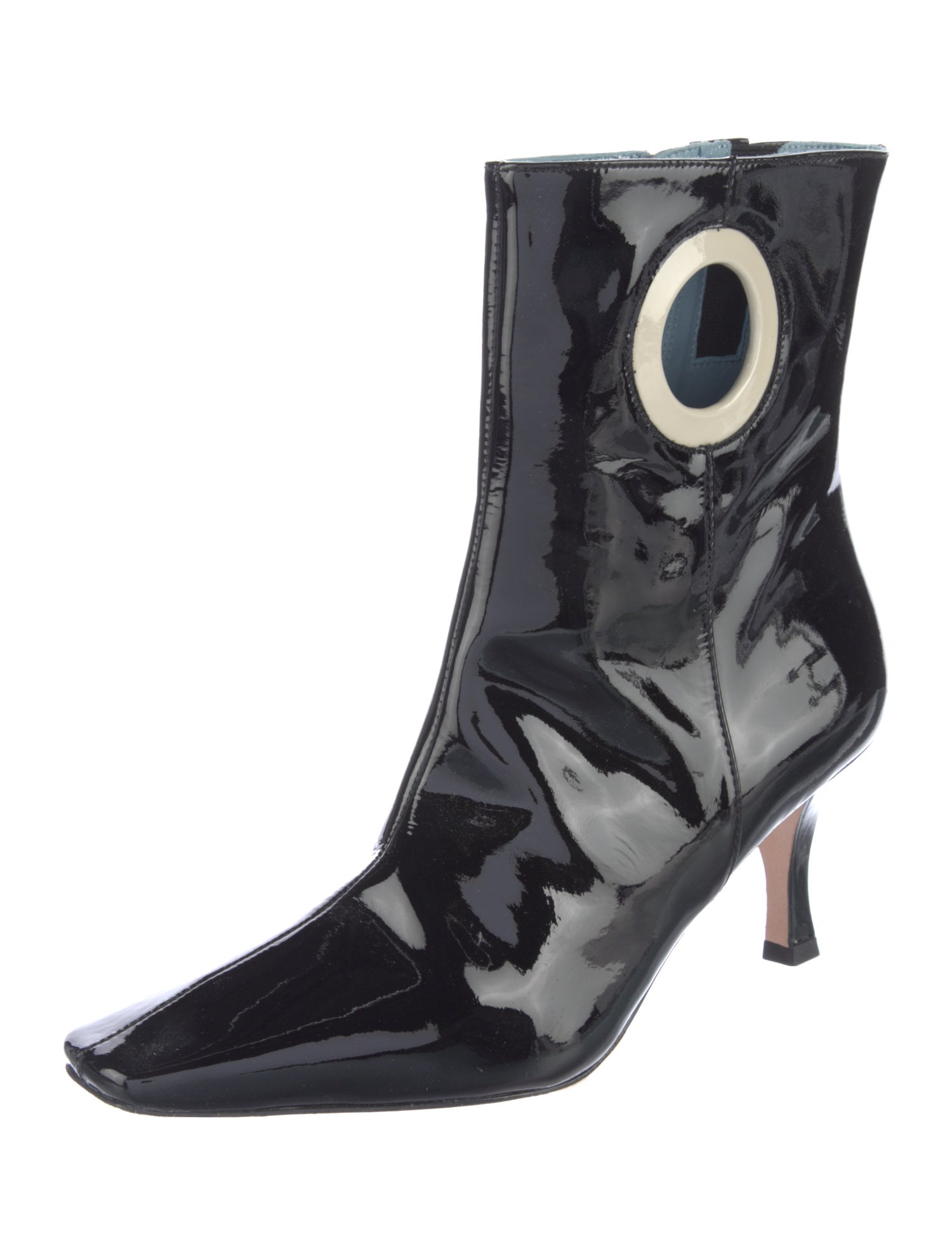 Frances Valentine Patent Leather Boots