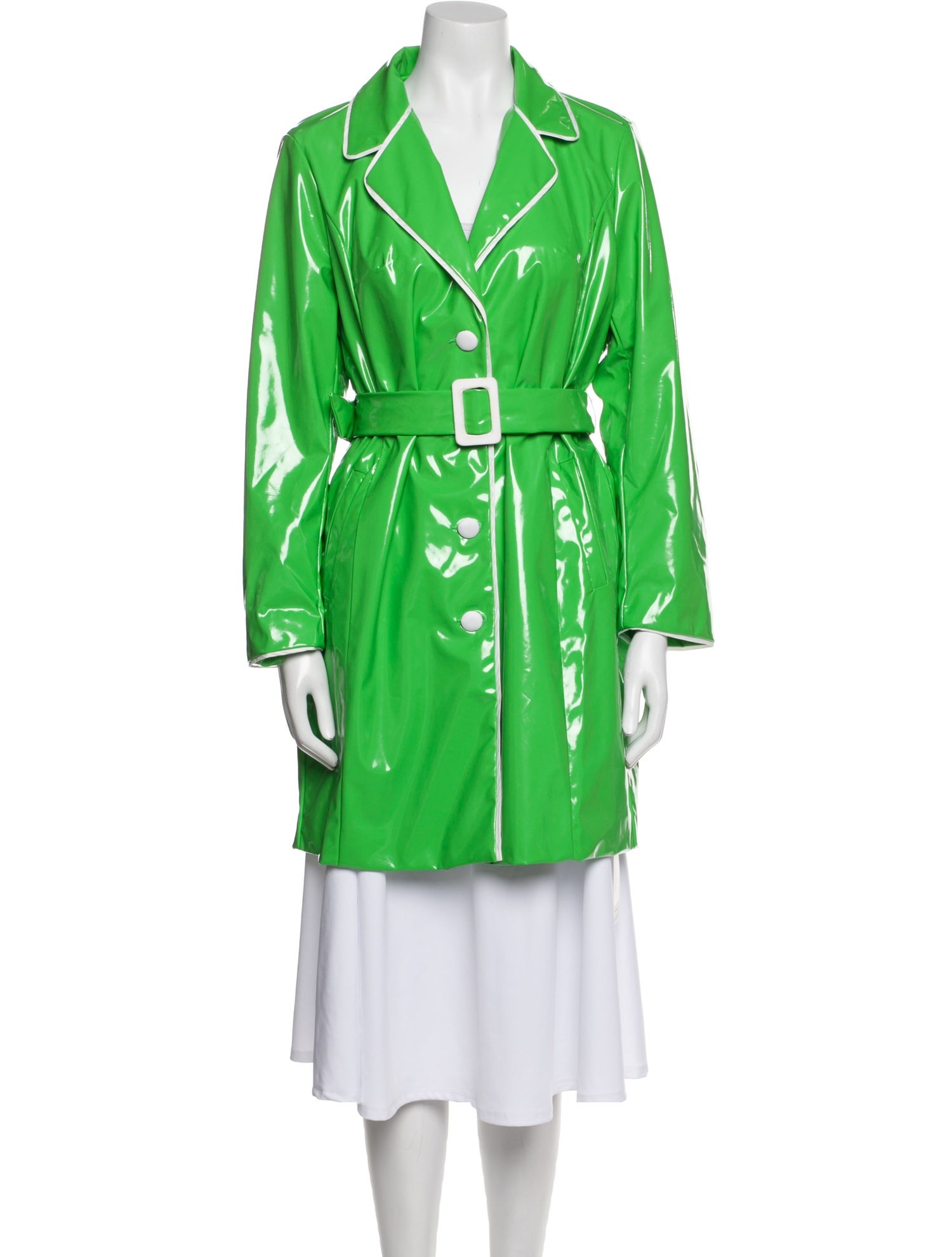 Frances Valentine Printed Trench Coat