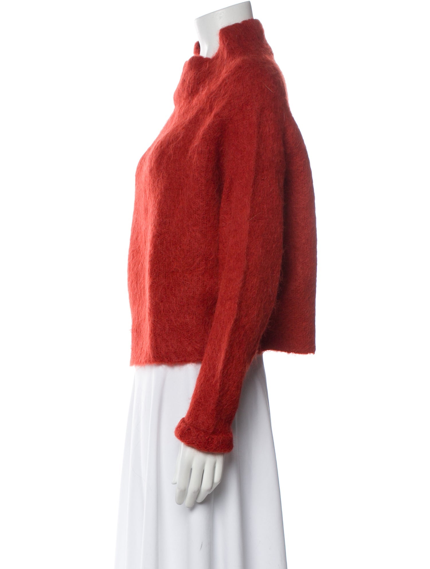 Frances Valentine Alpaca Mock Neck Sweater