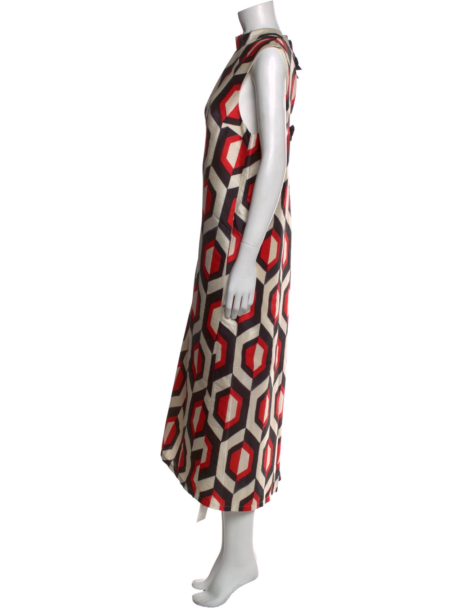 Frances Valentine Printed Long Dress