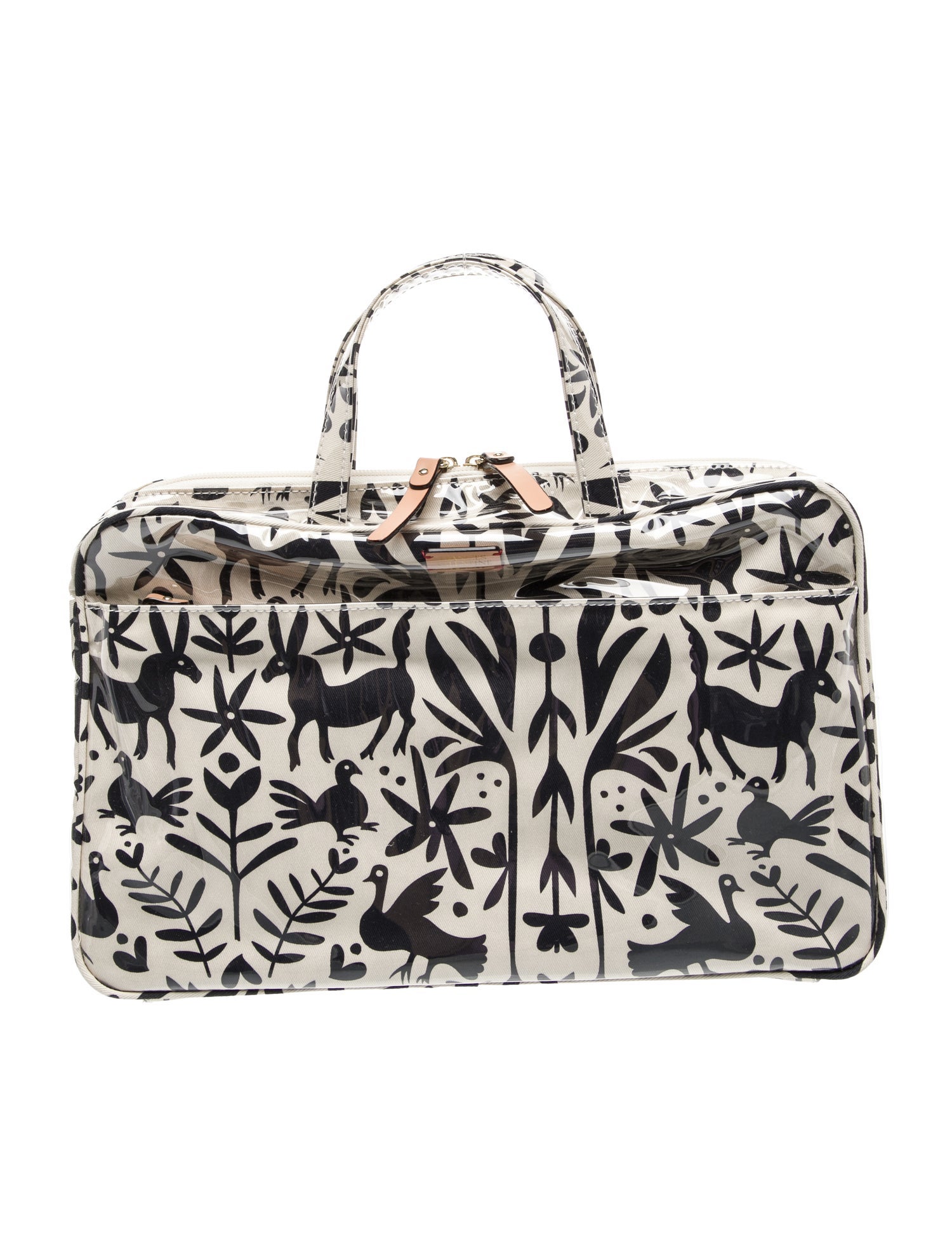 Frances Valentine PVC Top Handle Bag