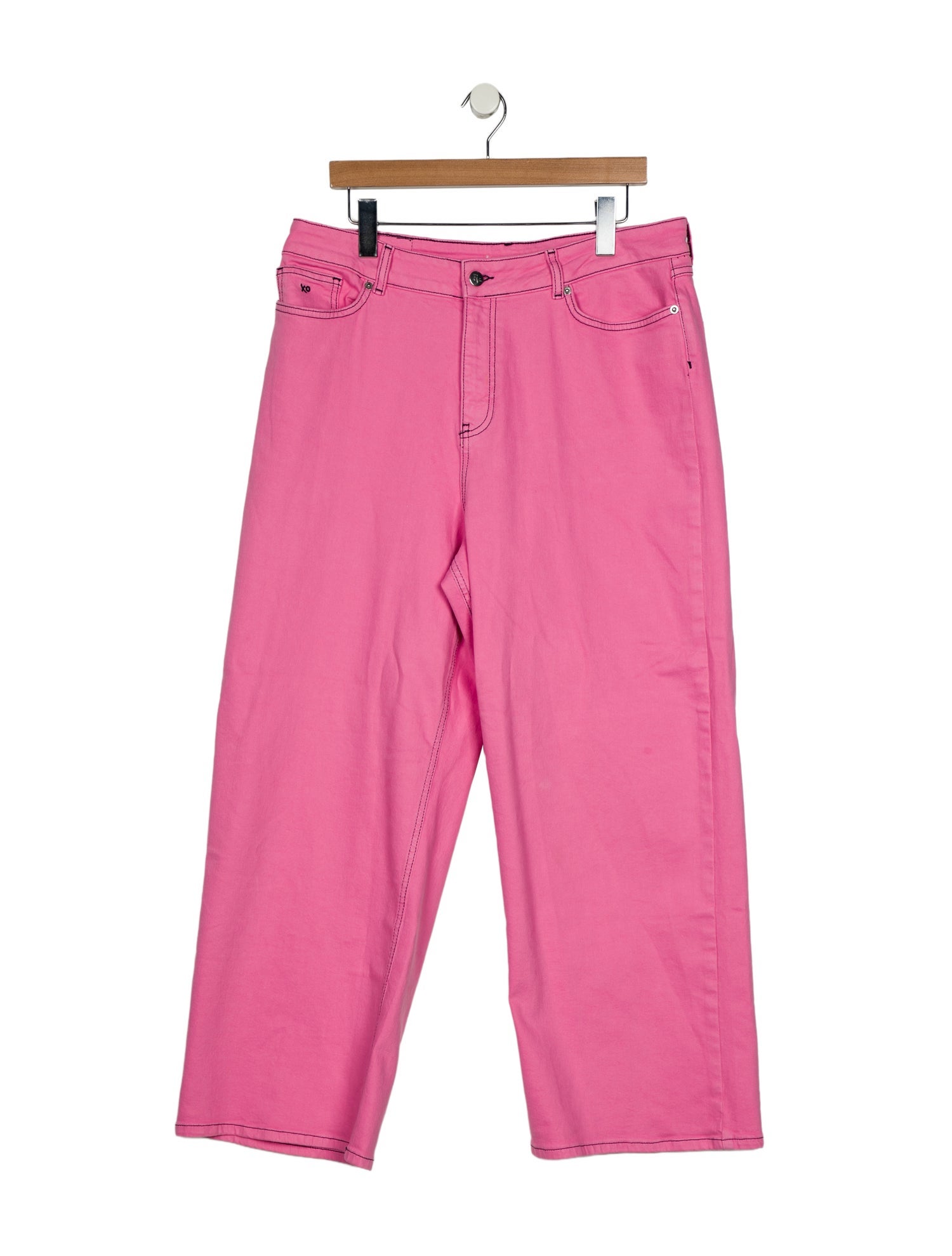 Frances Valentine High-Rise Wide Leg Jeans