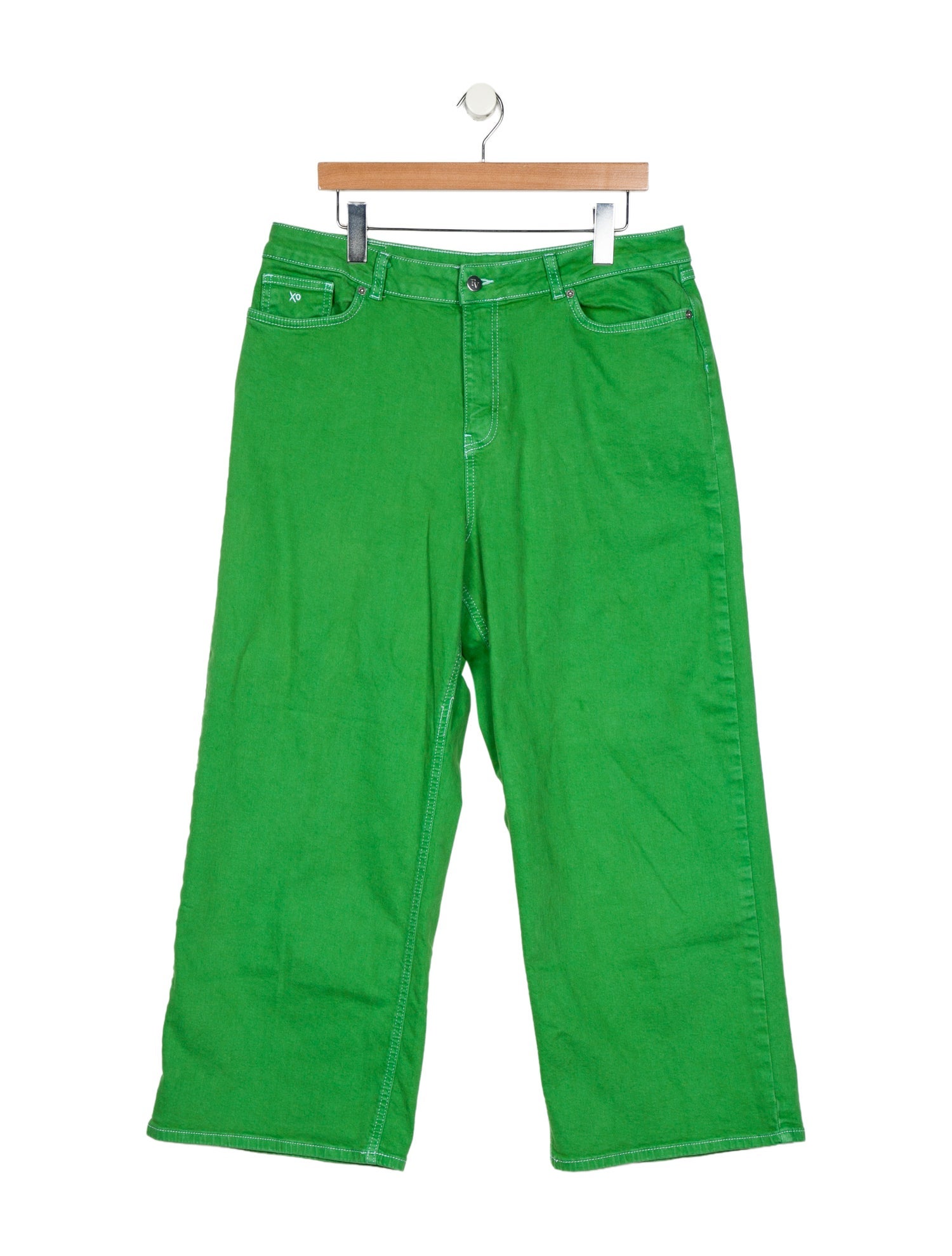 Frances Valentine High-Rise Wide Leg Jeans