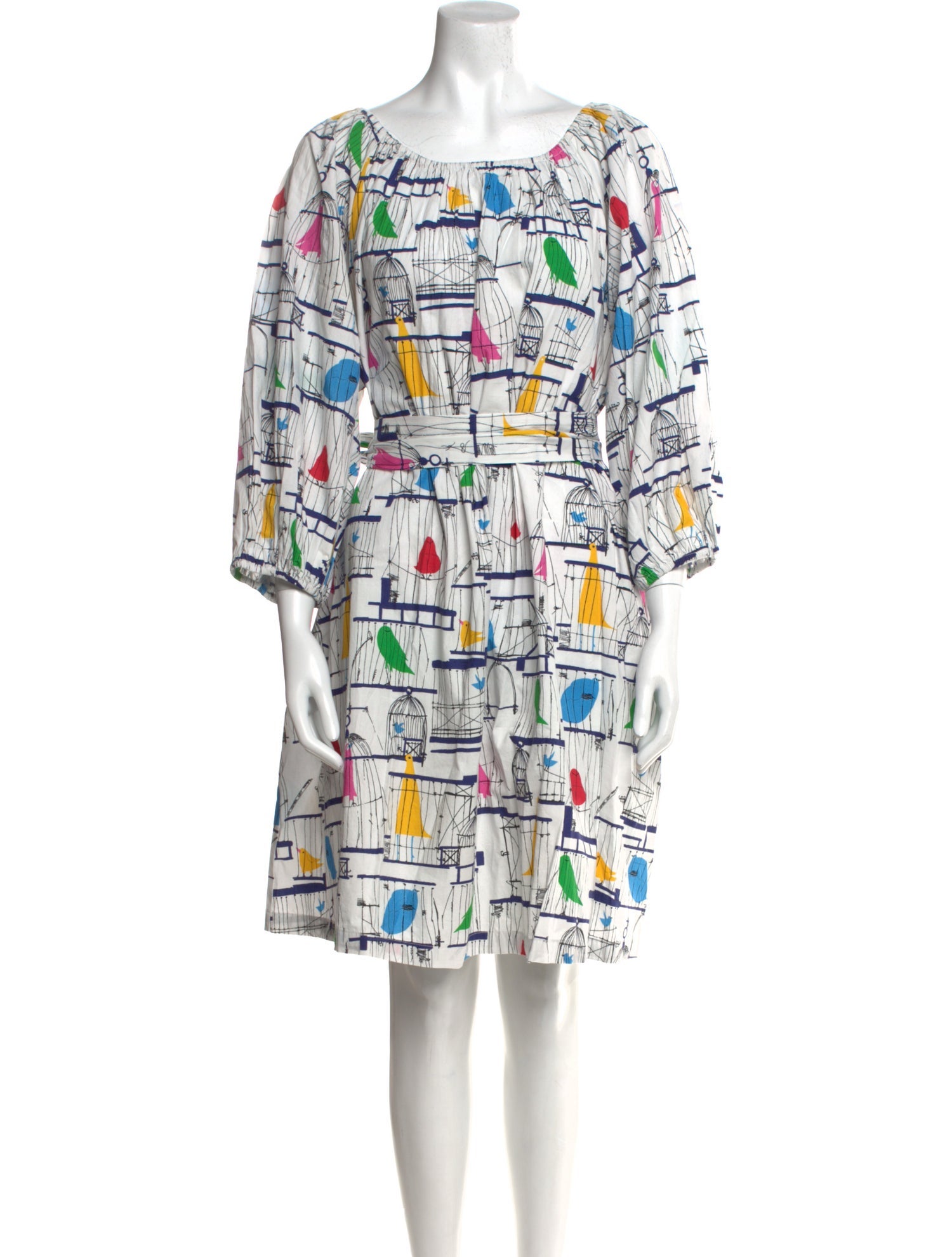 Frances Valentine Printed Mini Dress w/ Tags