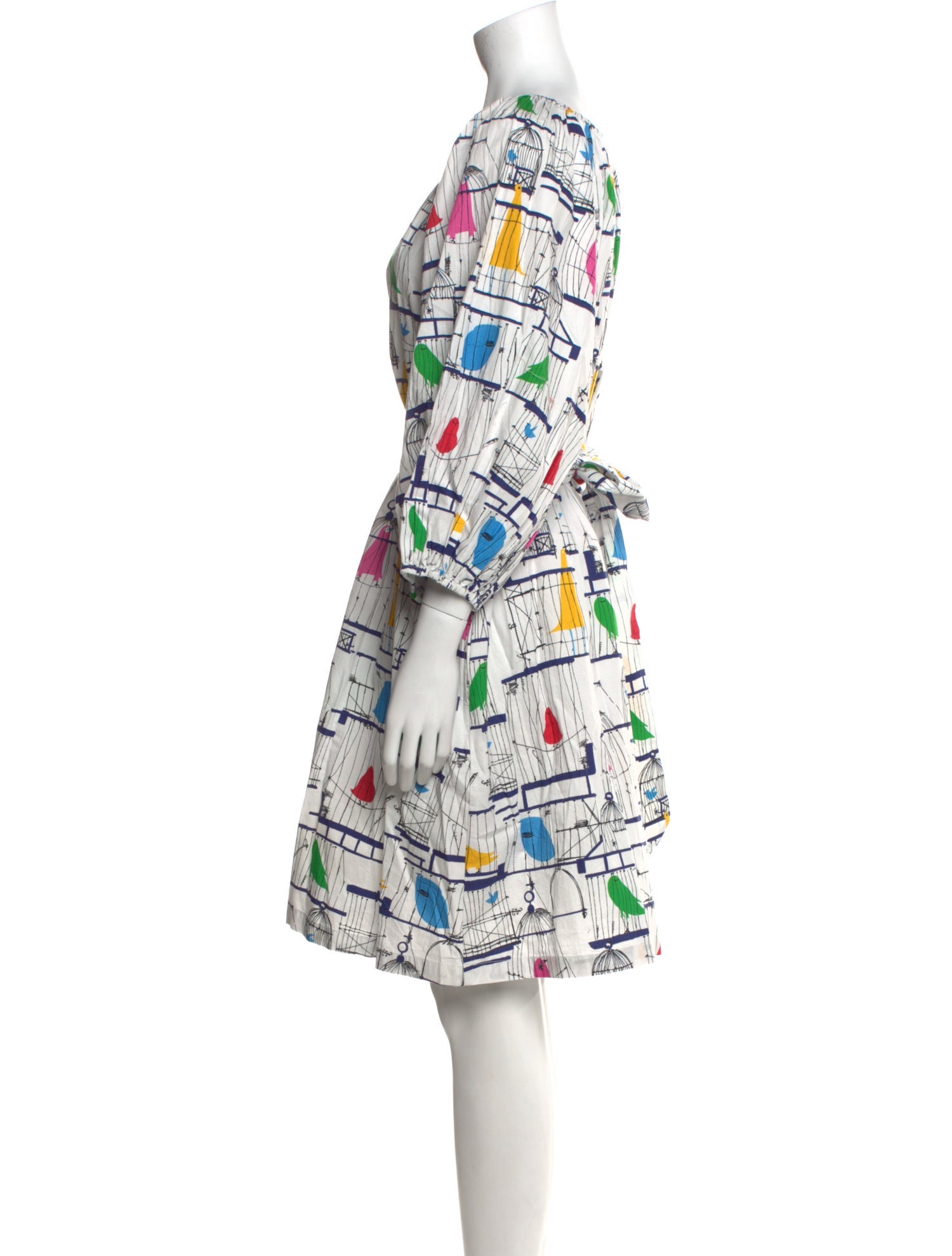 Frances Valentine Printed Mini Dress w/ Tags