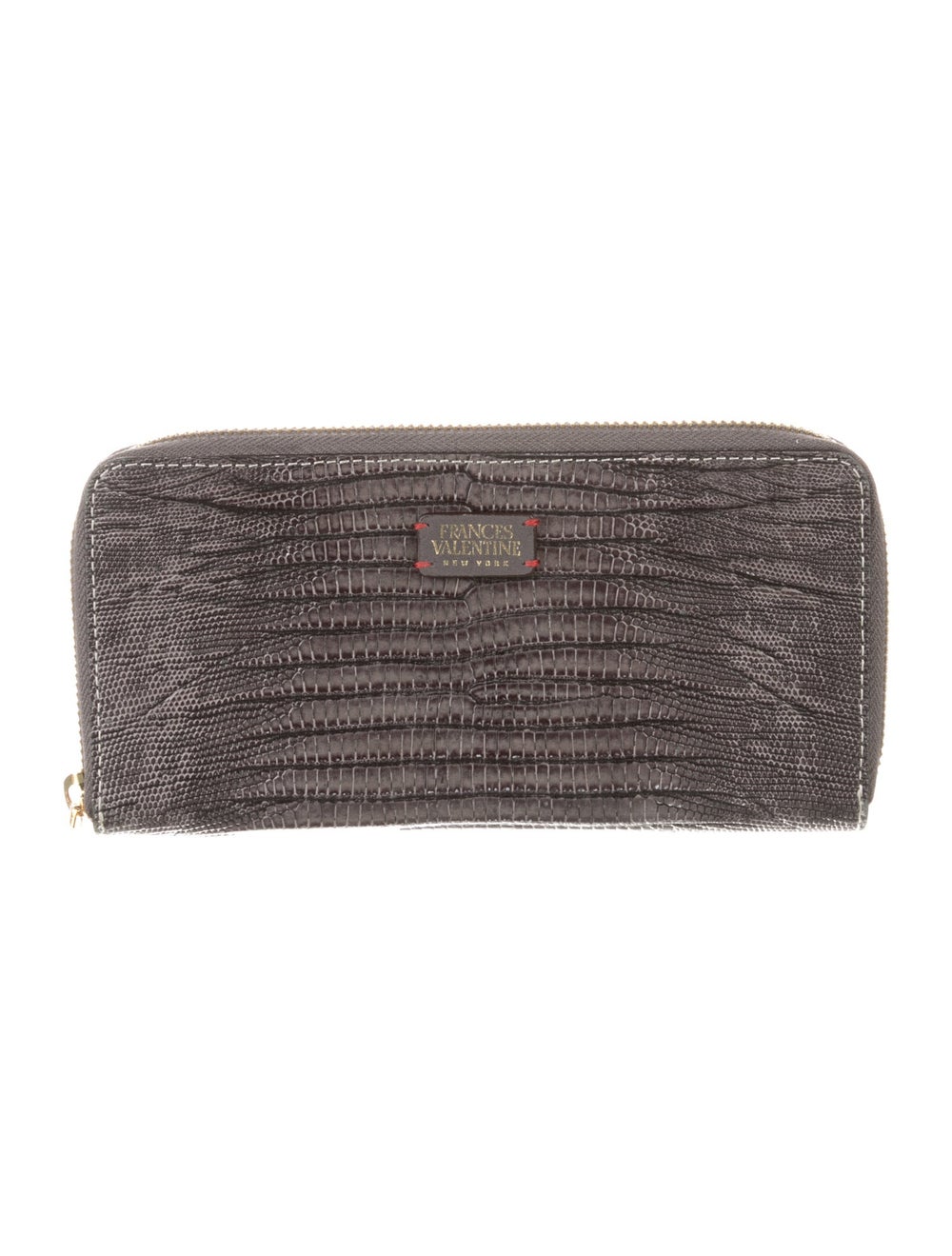 Frances Valentine Python Animal Print Wallet - image 1