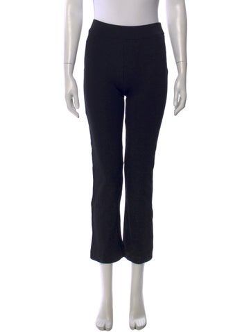 Pre-owned Frances Valentine Flared Pants In Black