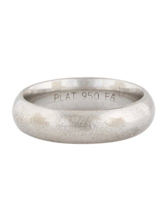 Frederick Goldman Platinum Wedding Band