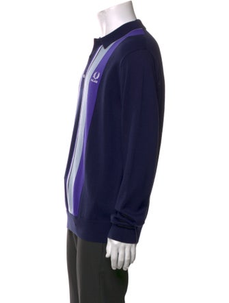 Fred Perry x Palace Striped Collar Polo Sweater