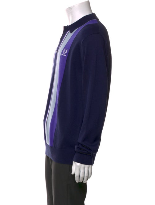 Fred Perry x Palace Striped Collar Polo Sweater