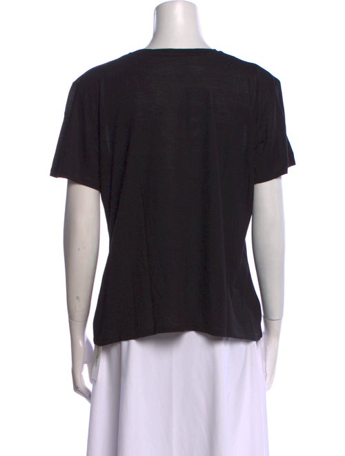 Frances De Lourdes V-Neck Short Sleeve T-Shirt