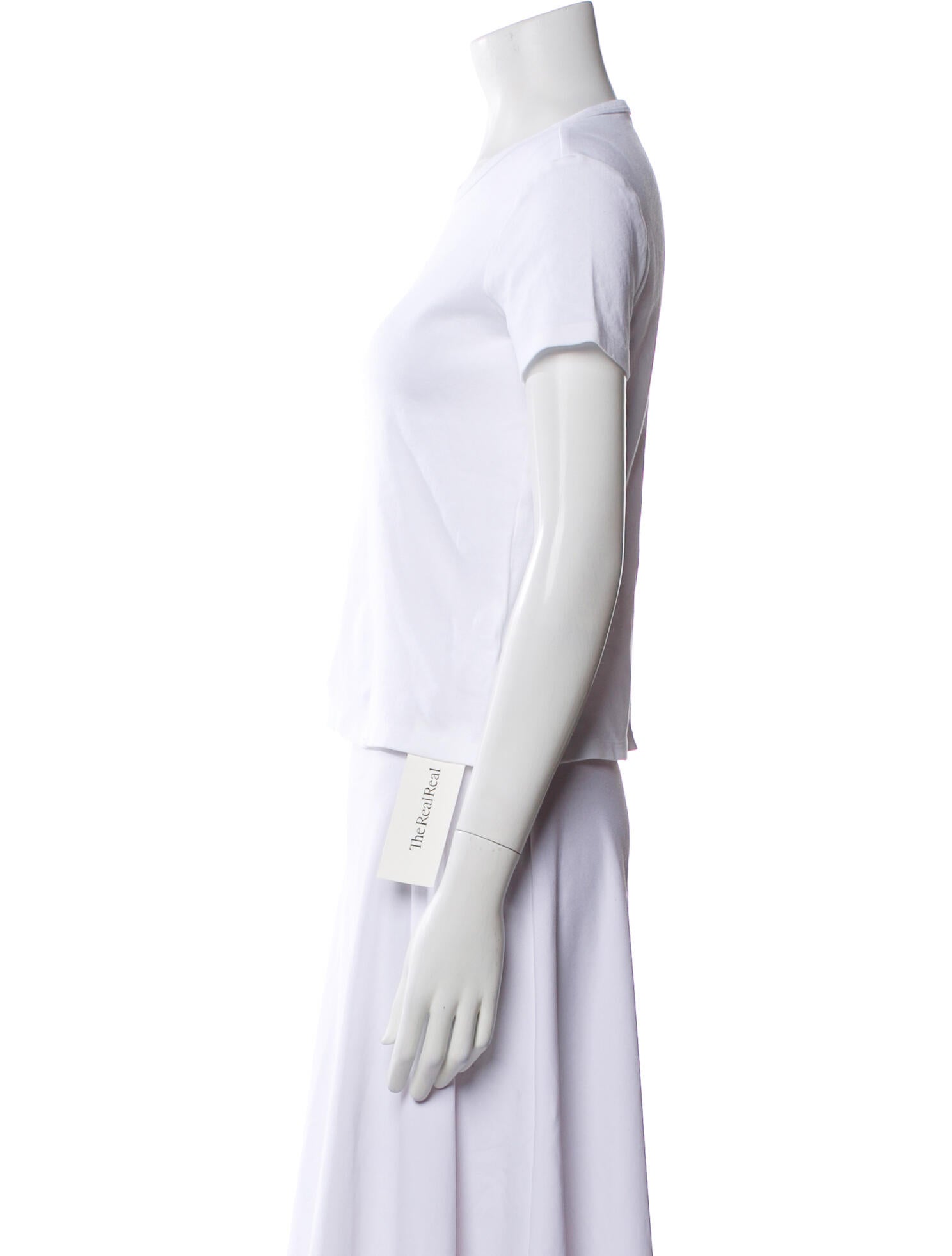 Frances De Lourdes Crew Neck Short Sleeve T-Shirt