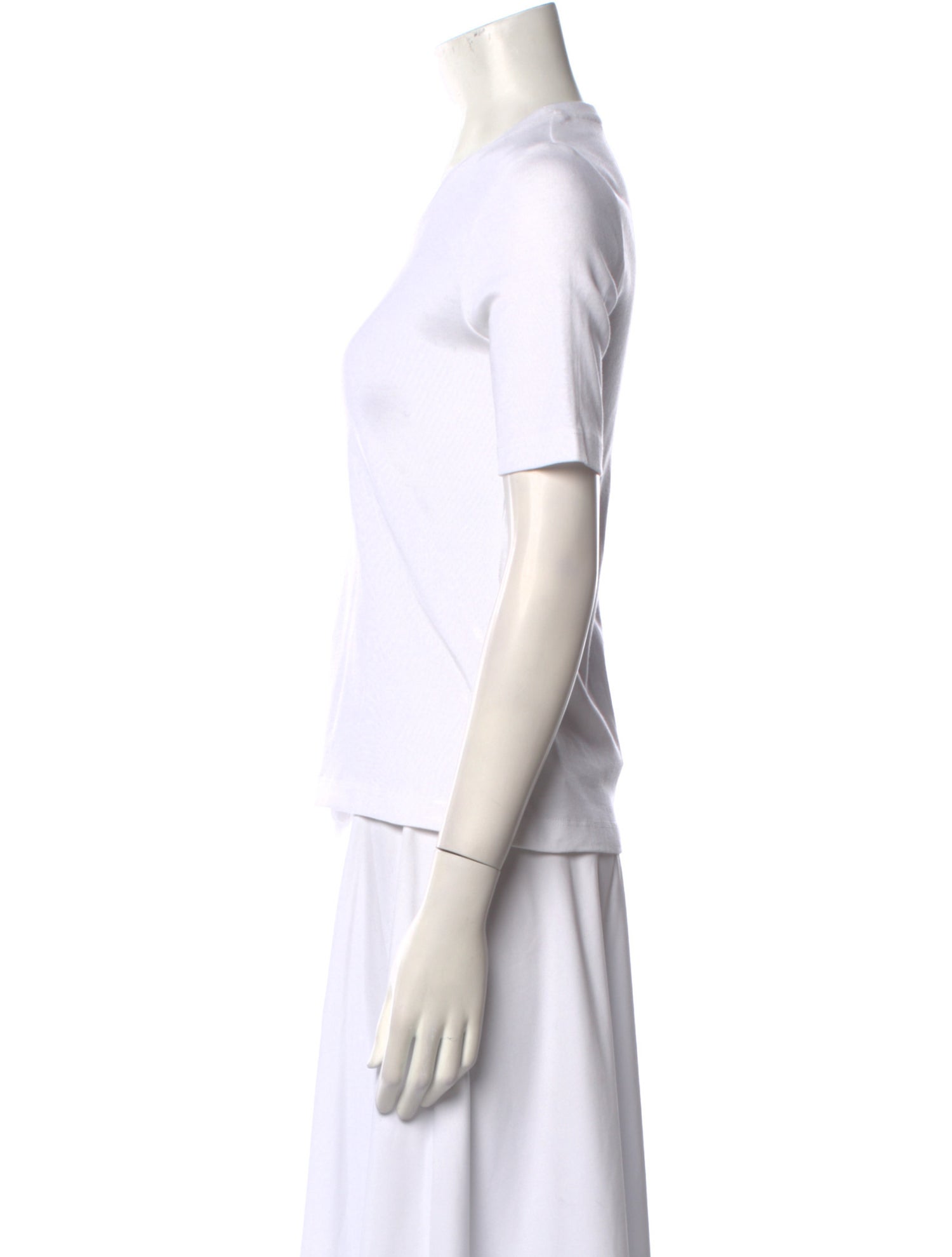 Frances De Lourdes Crew Neck Short Sleeve T-Shirt
