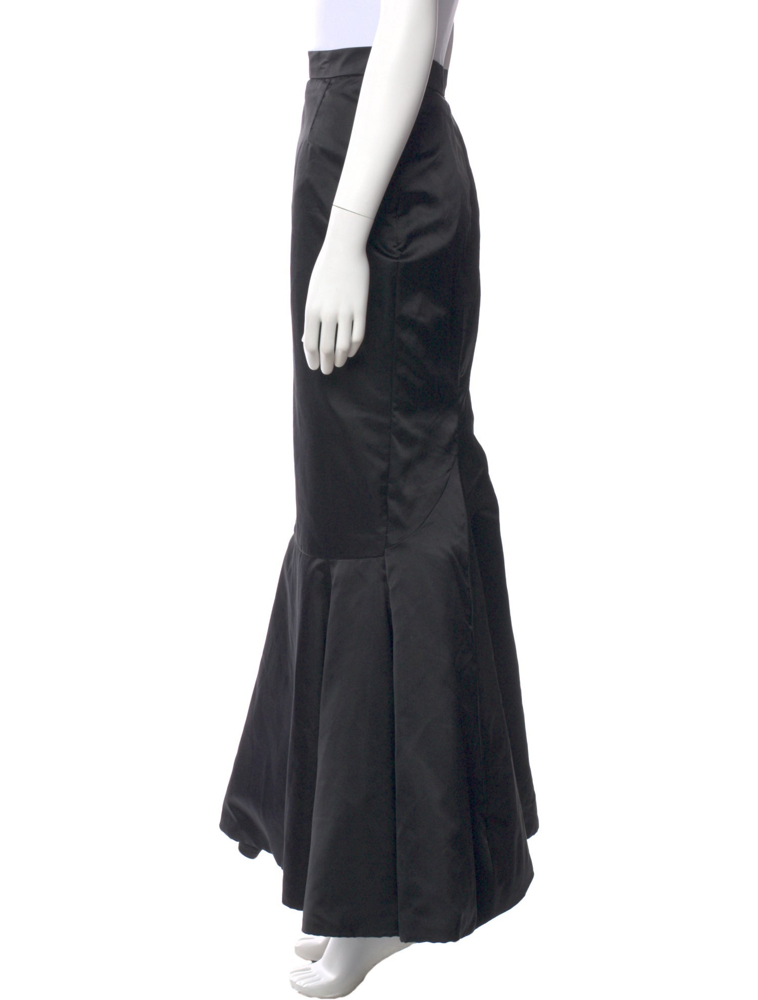 Frances De Lourdes Ruffle Embellishment Long Skirt