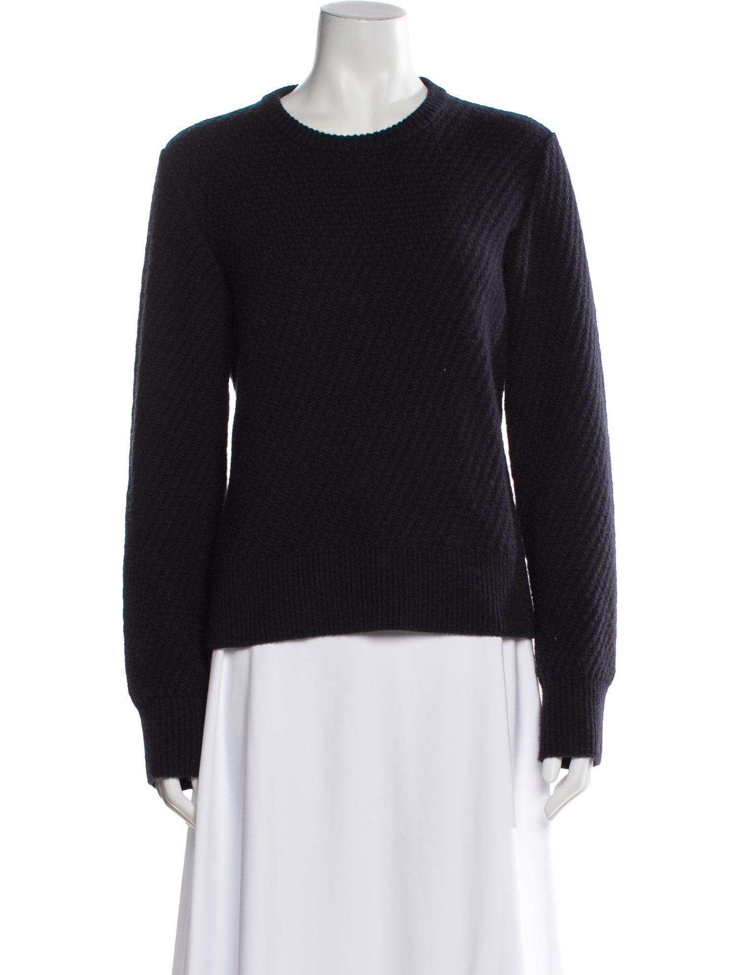 Frances De Lourdes Cashmere Crew Neck Sweater