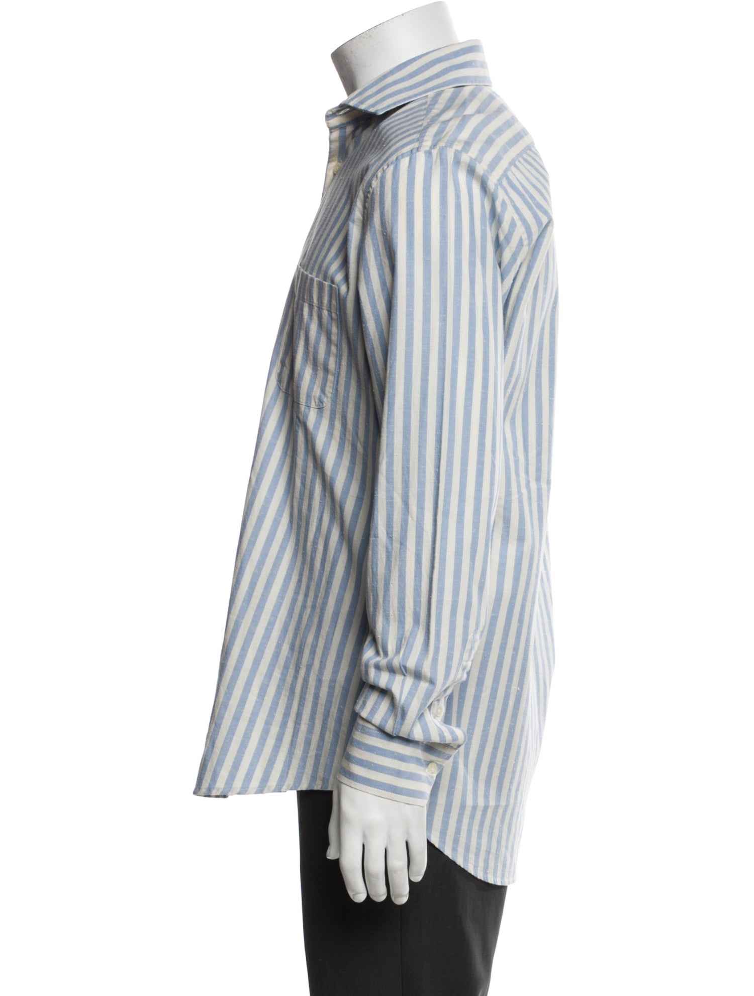 Frescobol Carioca Striped Long Sleeve Dress Shirt