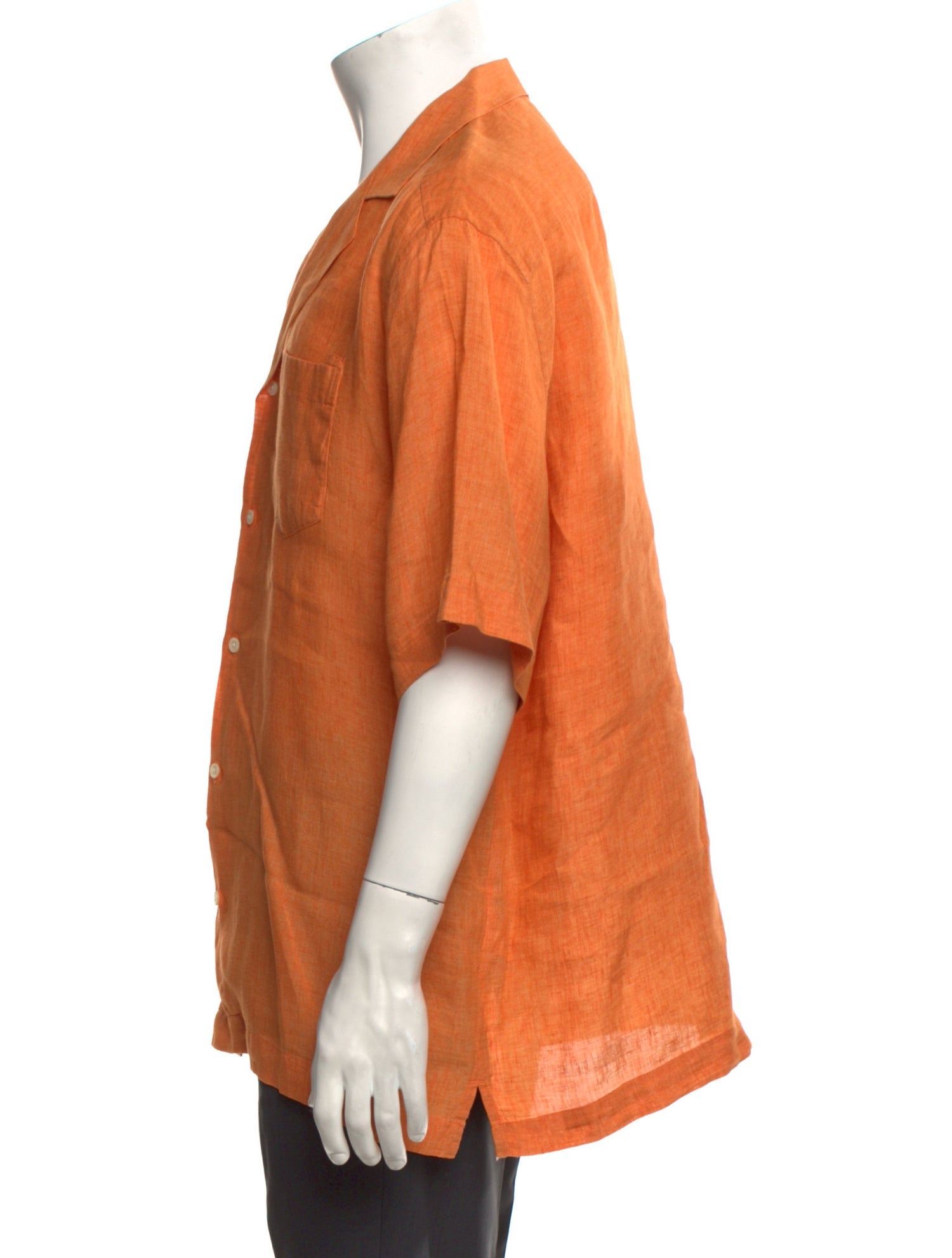 Frescobol Carioca Linen Short Sleeve Shirt