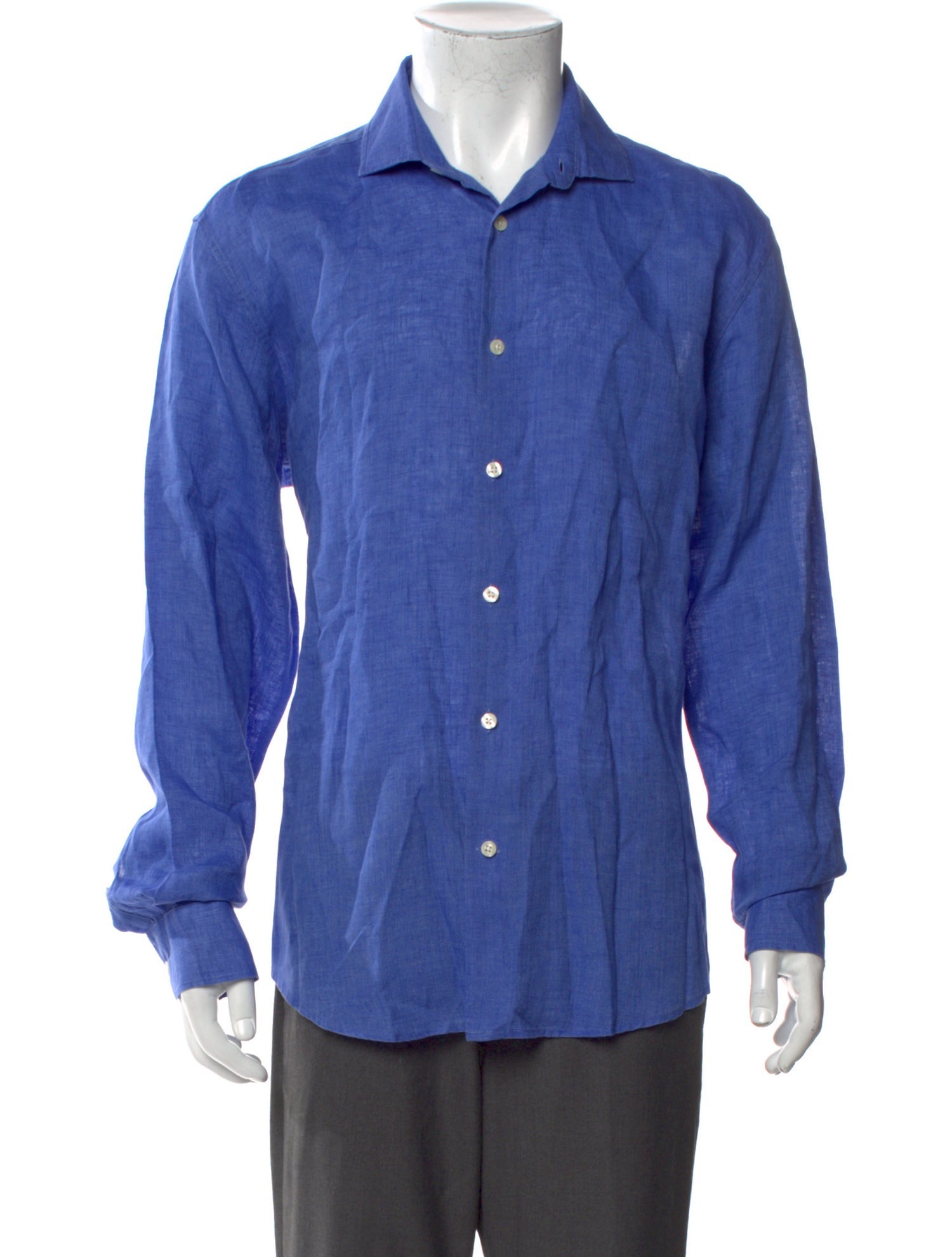 Frescobol Carioca Linen Long Sleeve Shirt