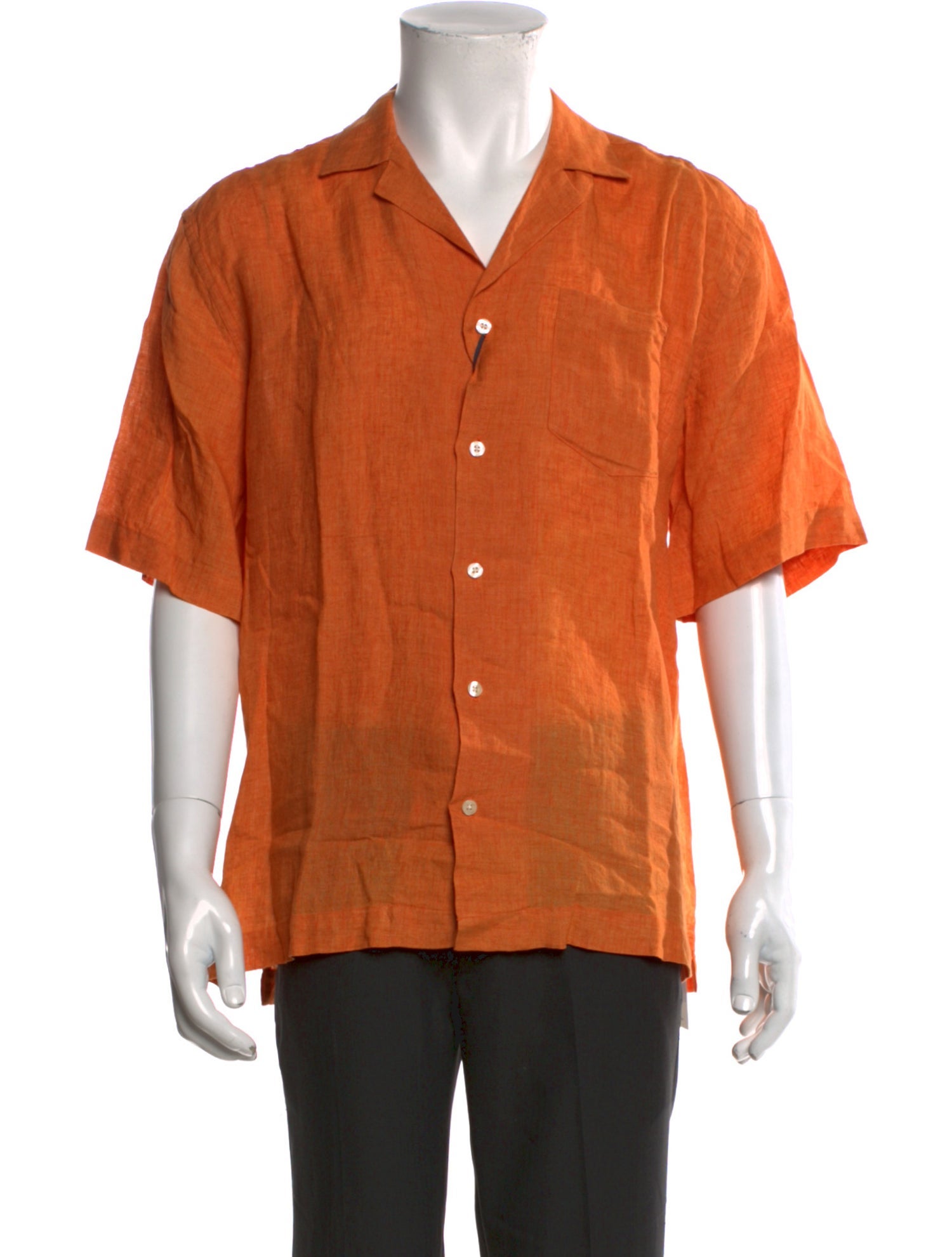 Frescobol Carioca Linen Short Sleeve Shirt w/ Tags