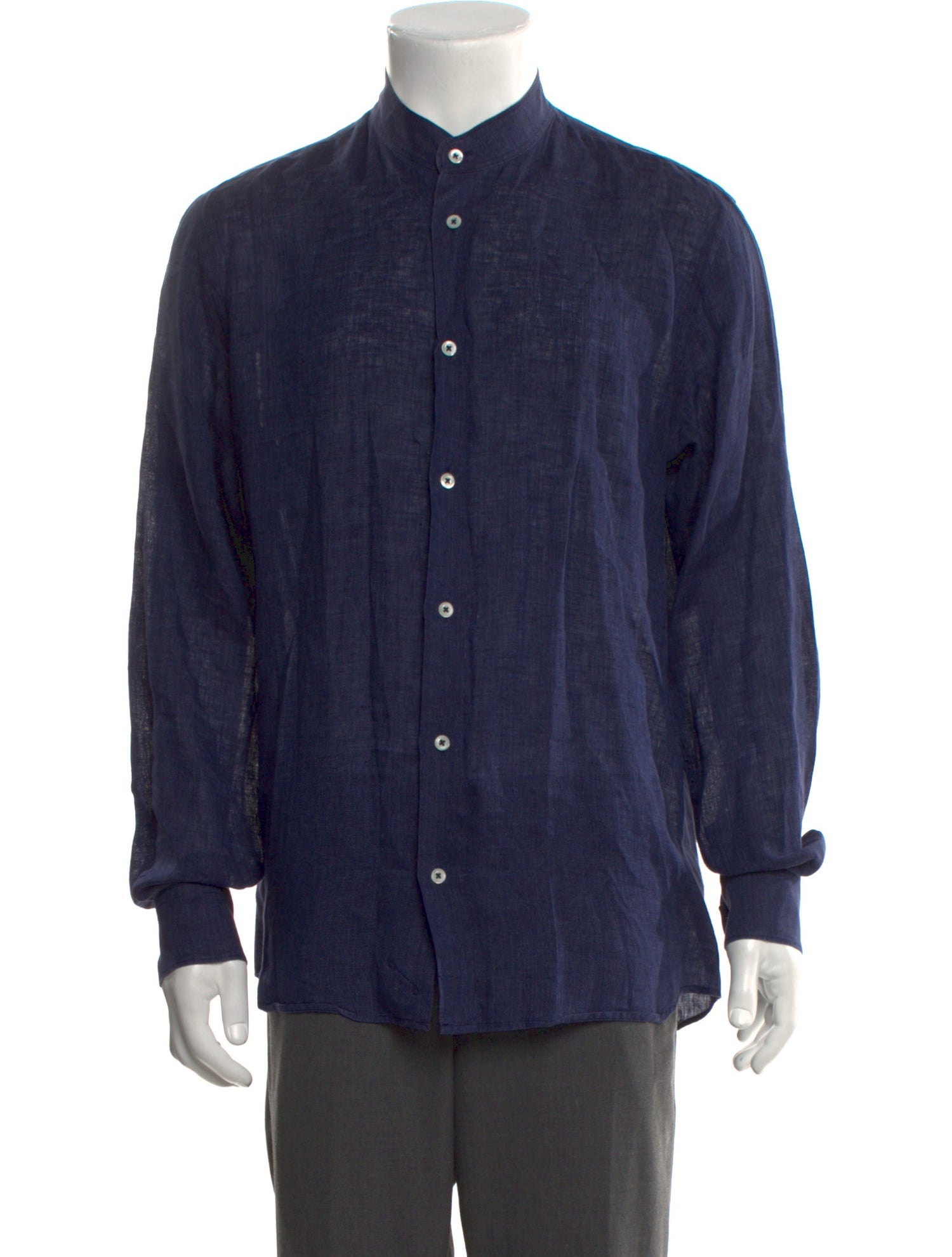 Frescobol Carioca Linen Long Sleeve Shirt