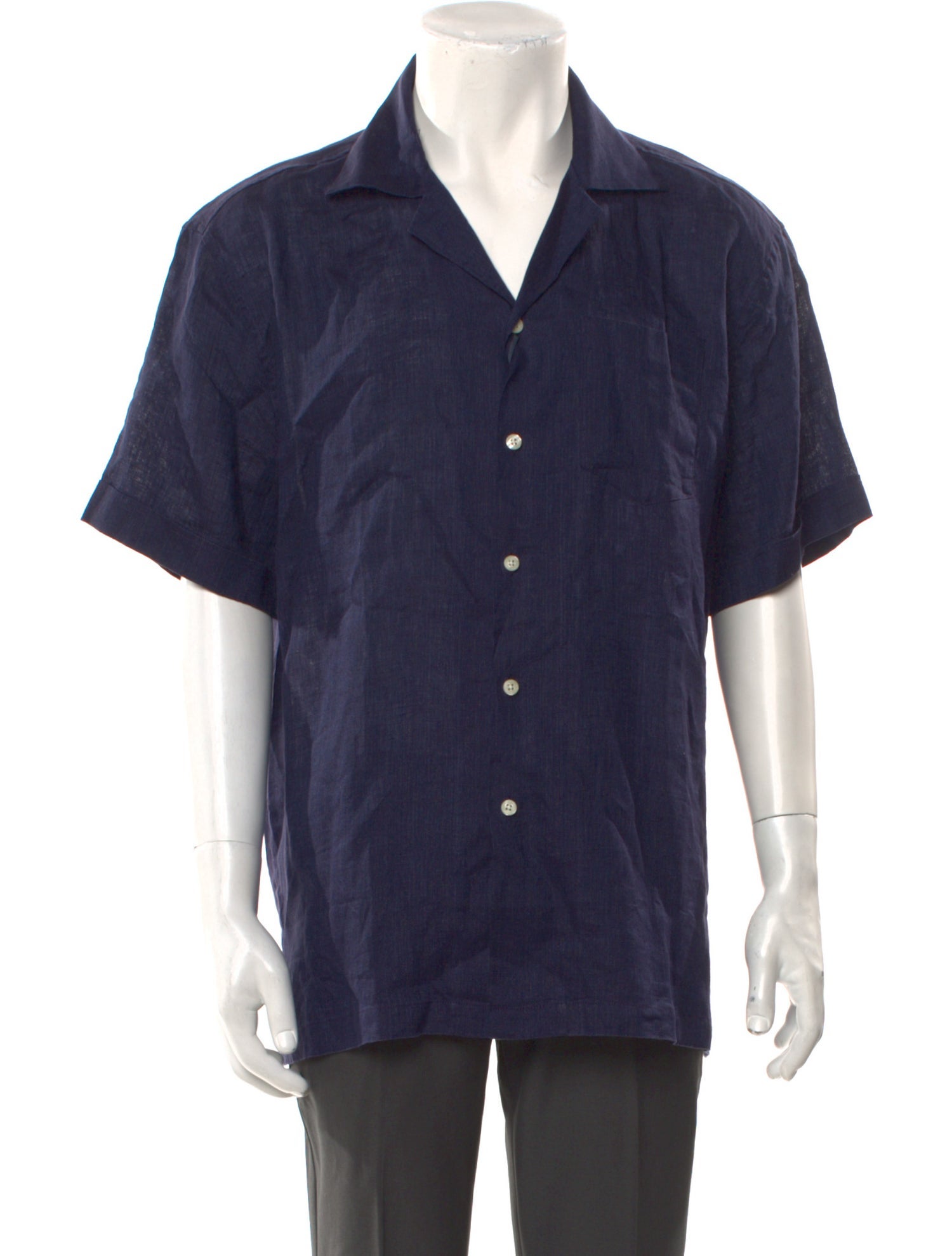 Frescobol Carioca Linen Short Sleeve Shirt w/ Tags