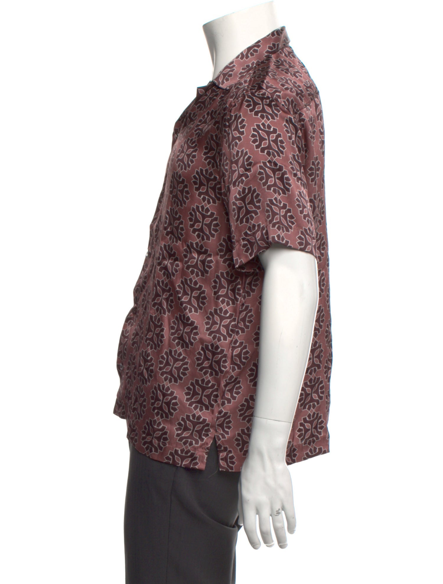 Frescobol Carioca Silk Printed Shirt