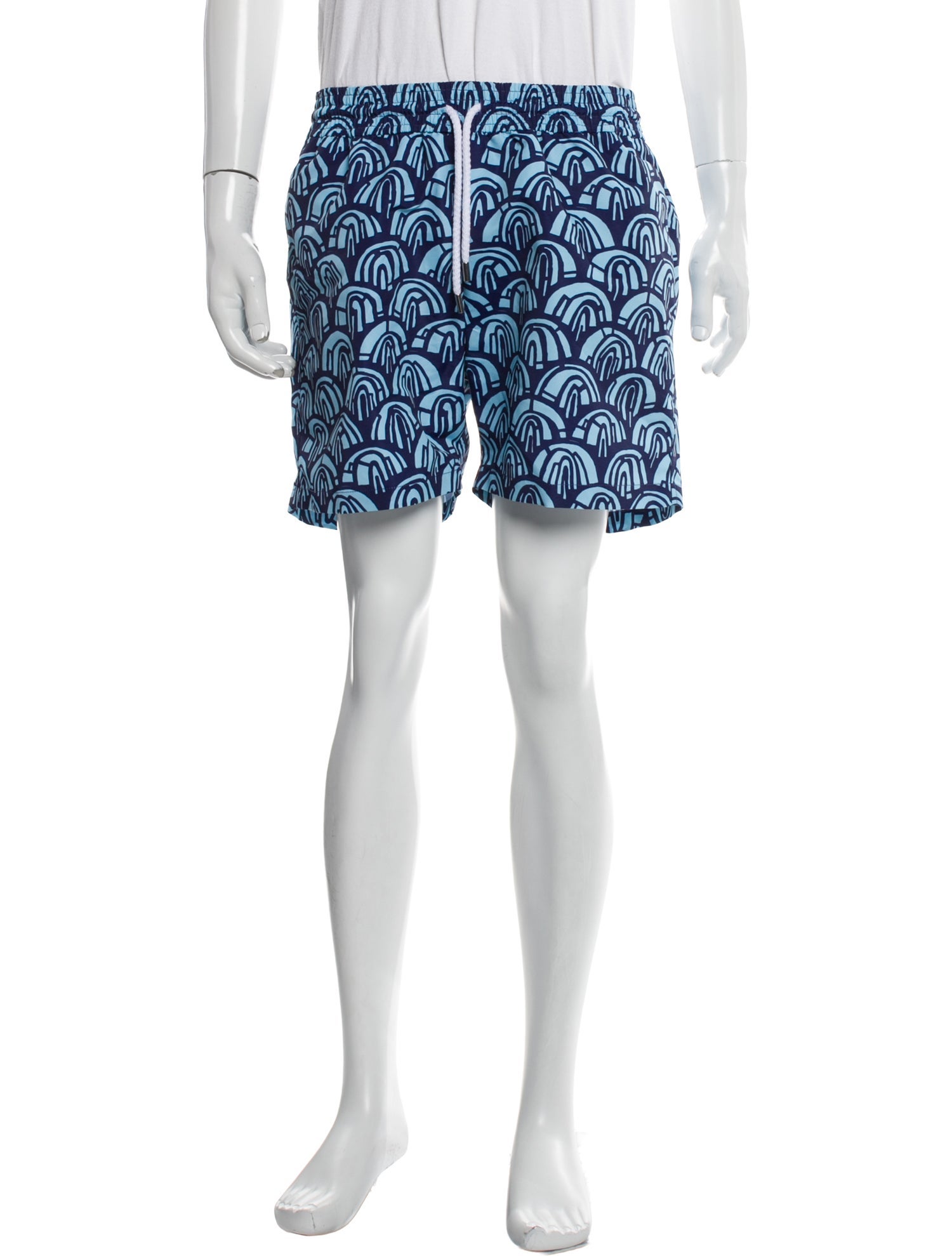Frescobol Carioca Printed Swim Trunks w/ Tags