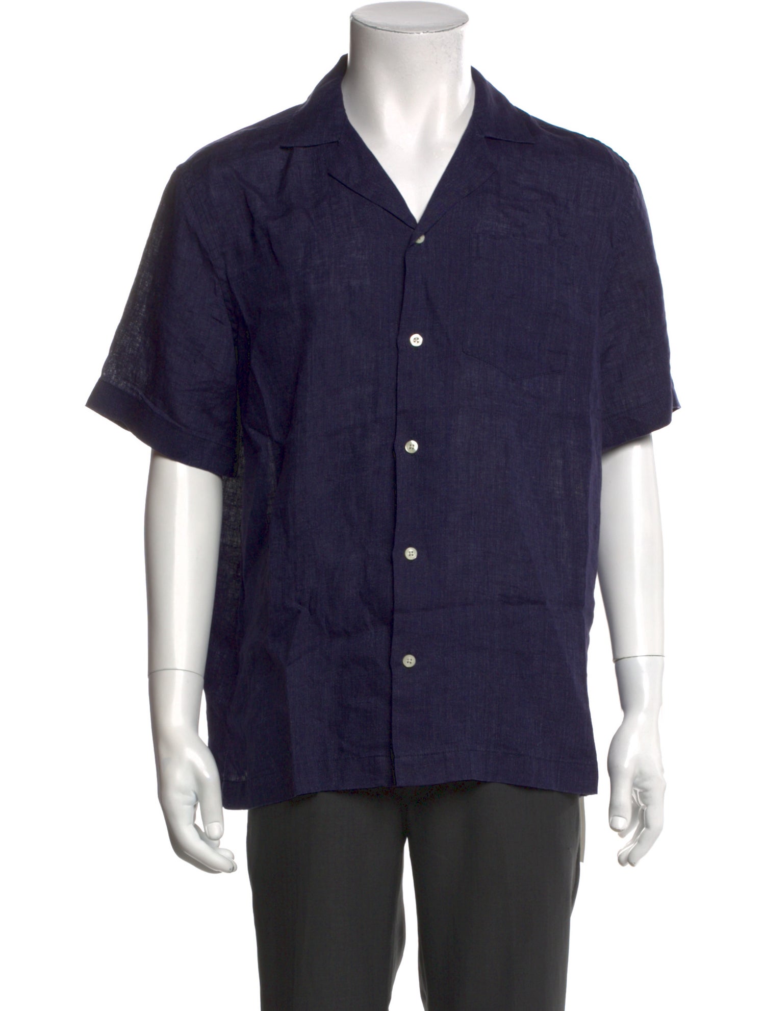 Frescobol Carioca Linen Short Sleeve Shirt