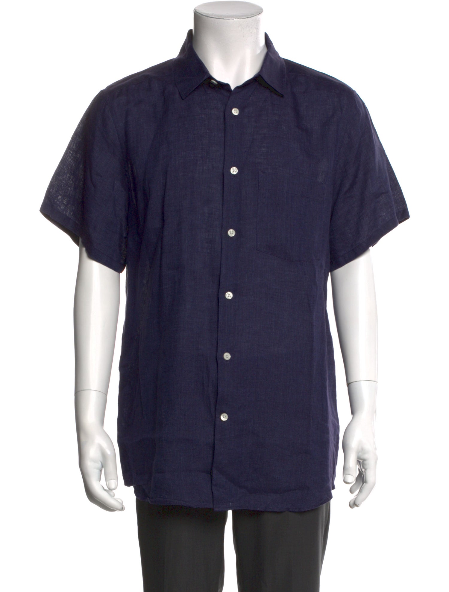 Frescobol Carioca Linen Short Sleeve Shirt