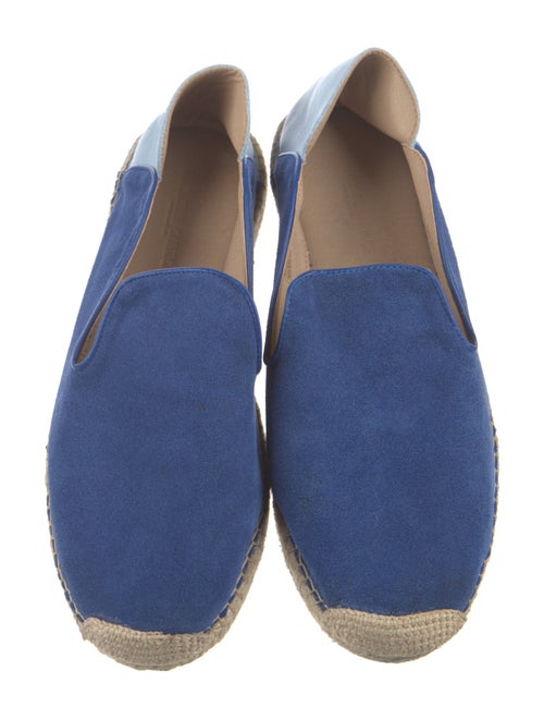 Frescobol Carioca Suede Colorblock Pattern Espadrilles