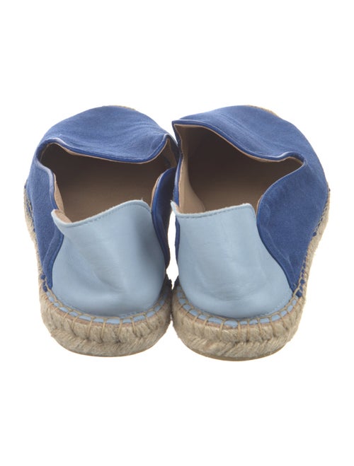 Frescobol Carioca Suede Colorblock Pattern Espadrilles