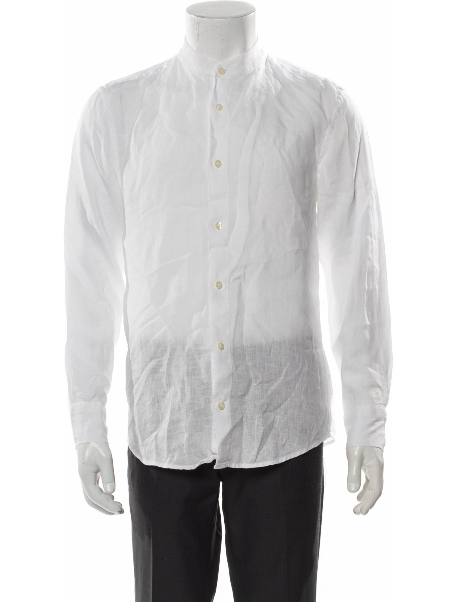 Frescobol Carioca Linen Long Sleeve Shirt