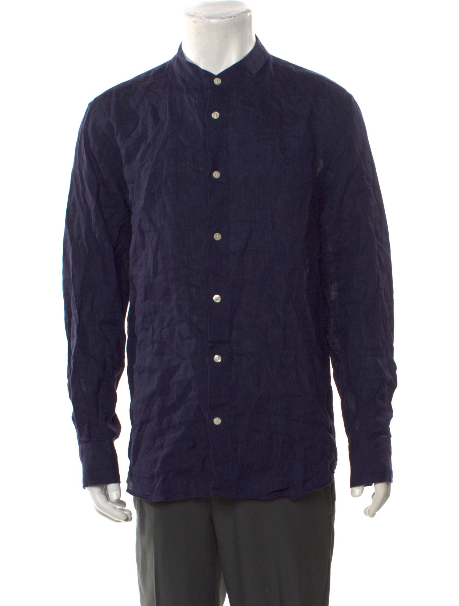 Frescobol Carioca Linen Long Sleeve Shirt