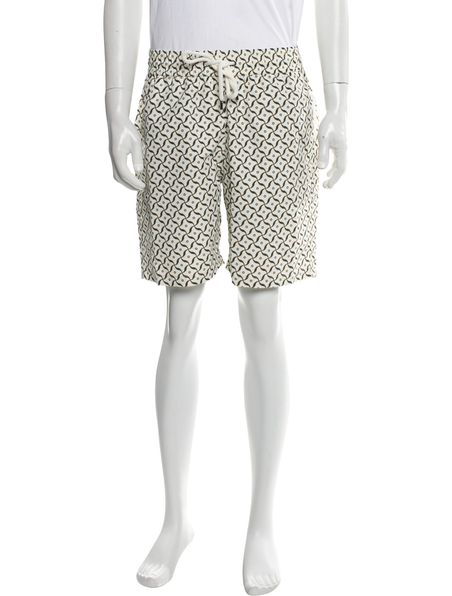 Frescobol Carioca Printed Swim Trunks w/ Tags