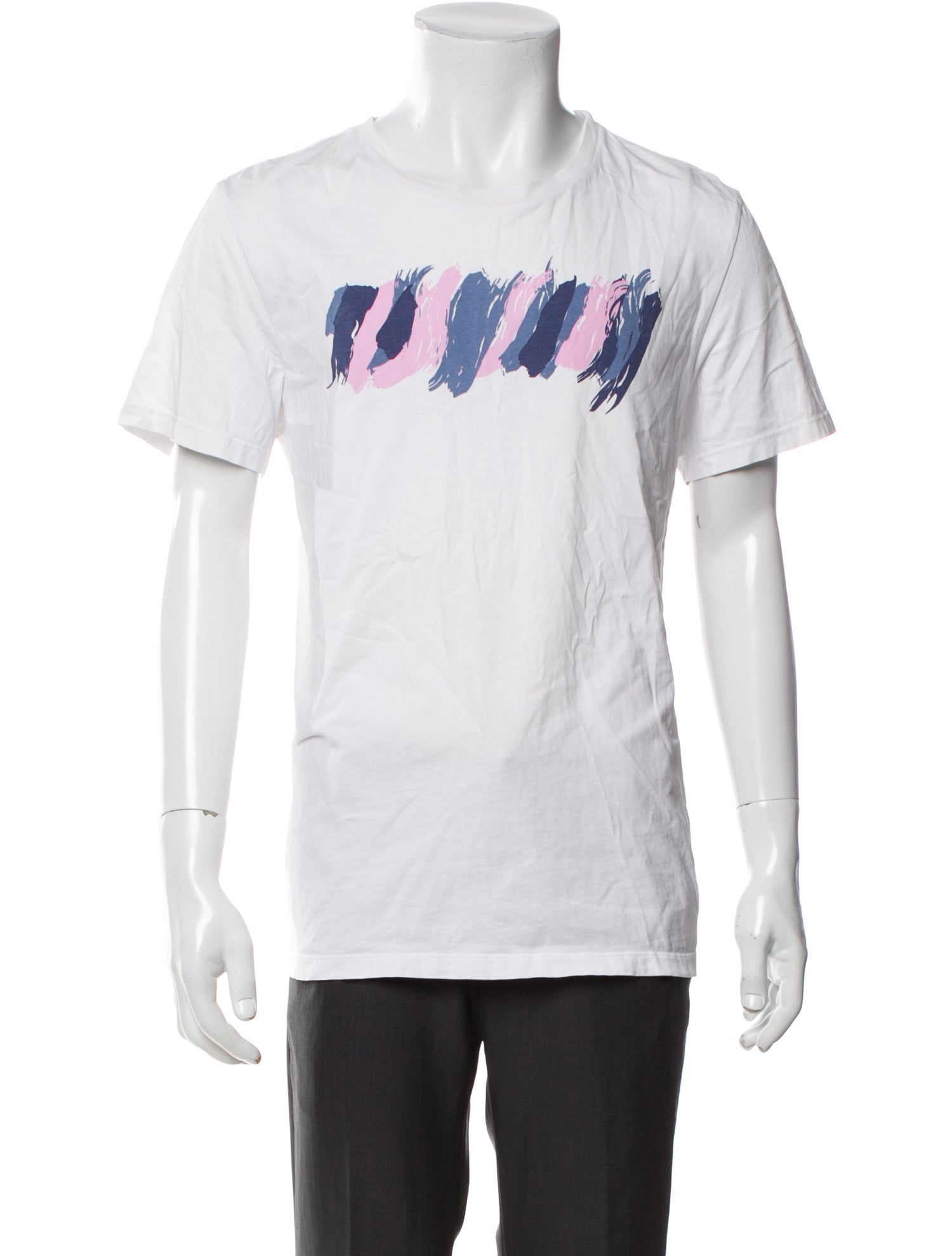 Frescobol Carioca Graphic Print Crew Neck T-Shirt