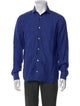 Frescobol Carioca Linen Long Sleeve Dress Shirt