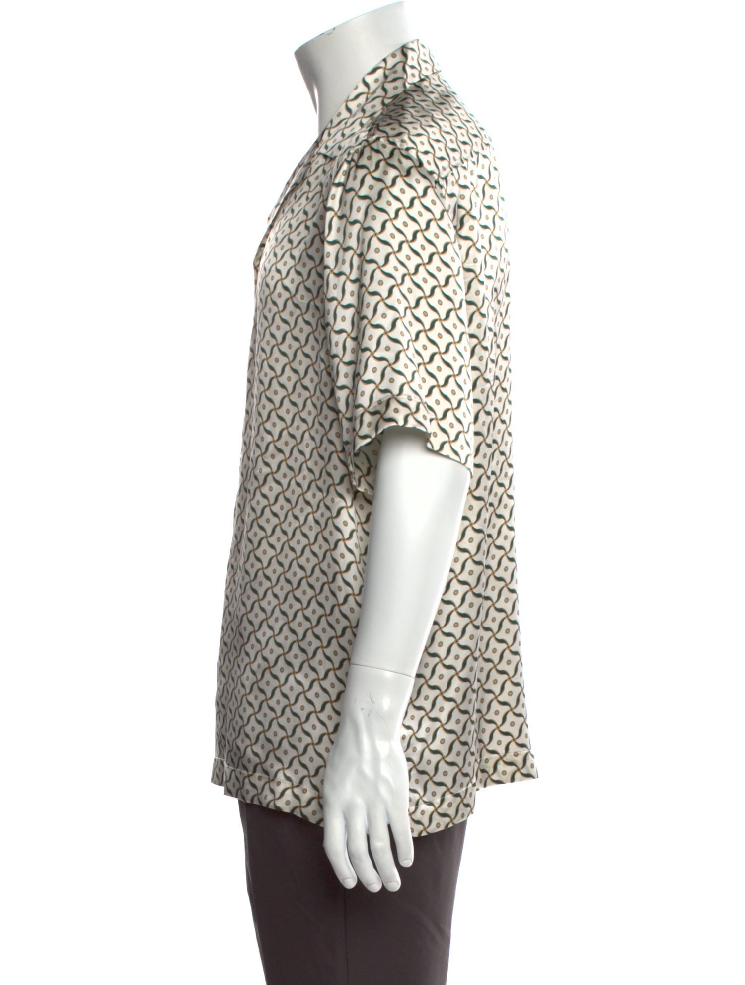 Frescobol Carioca Silk Printed Shirt