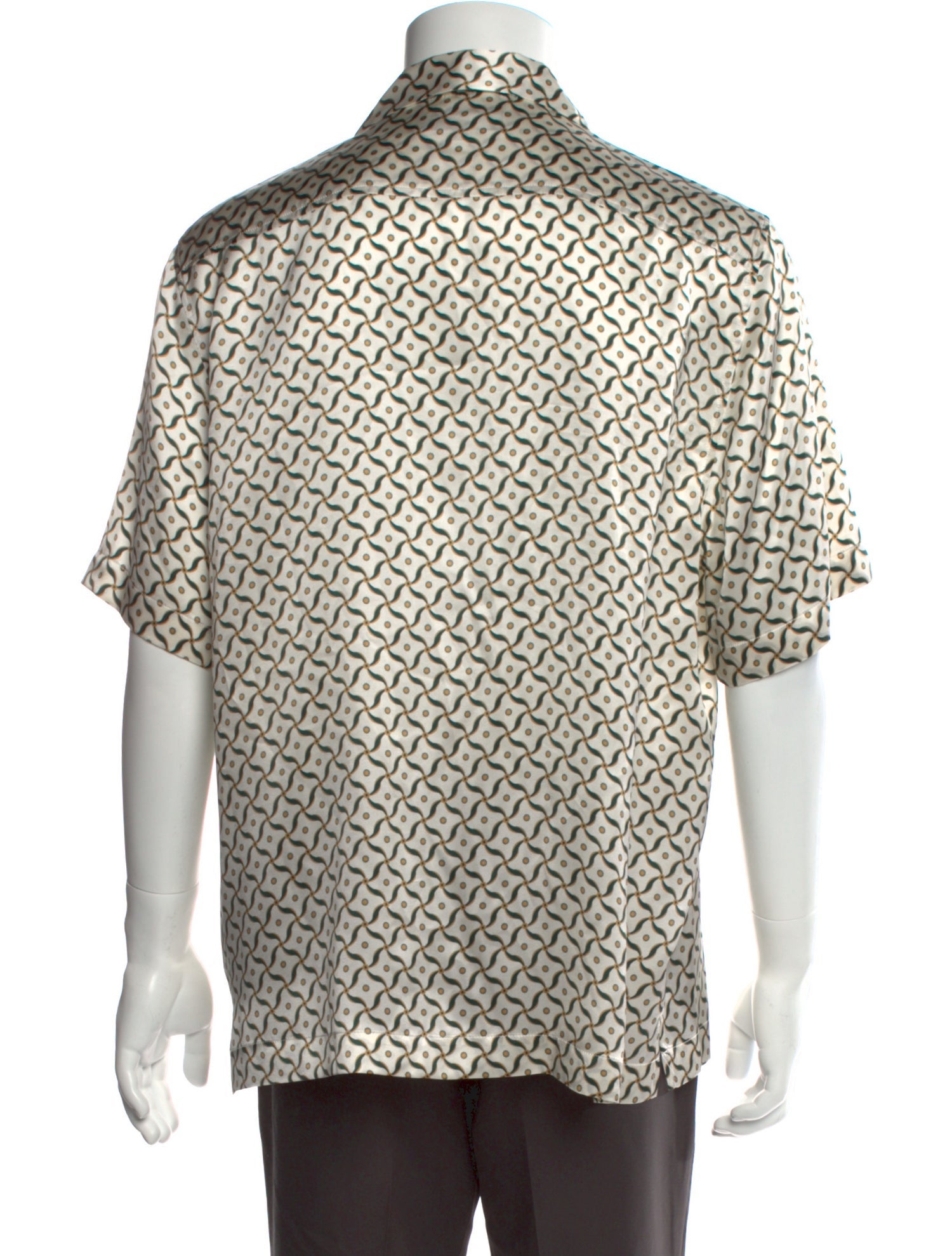 Frescobol Carioca Silk Printed Shirt